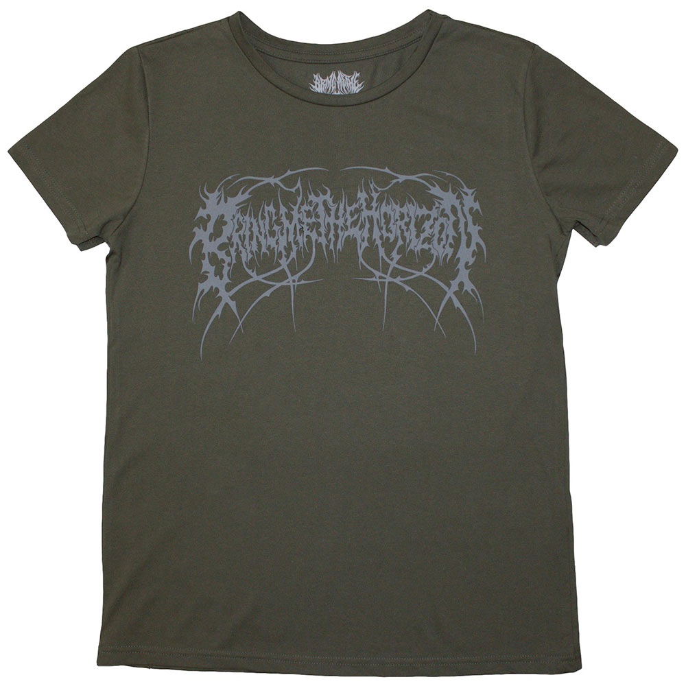 Bring Me The Horizon - Metal Logo Genxsis Dames Tshirt - Groen